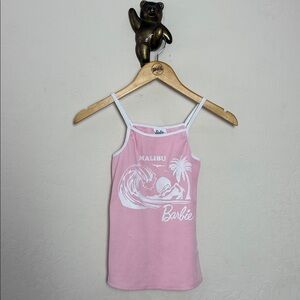 Barbie Pink Malibu Beach Tank Top size girls xl 14